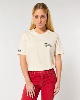  NIEUW: T-Shirt &quot;Only vinyl&quot;