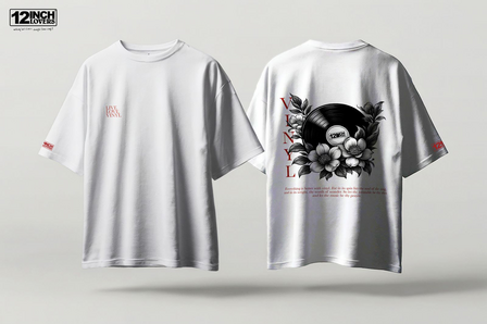 NEW! Live Love Vinyl T-Shirt (White)
