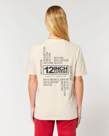  NIEUW: T-Shirt "Only vinyl"